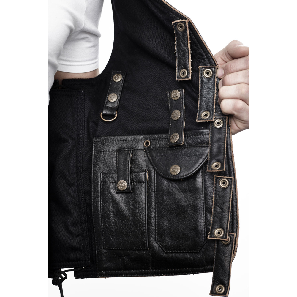 MC-Väst Tony Black - Bild 3