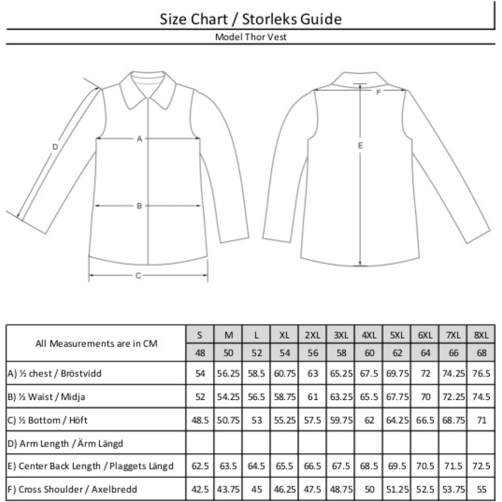 MC-Väst Thor Svart - Bild 5