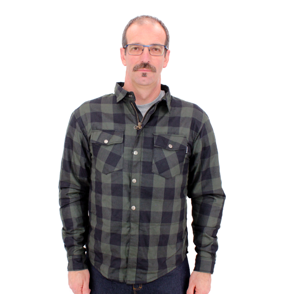 Kevlarskjorta Green Black