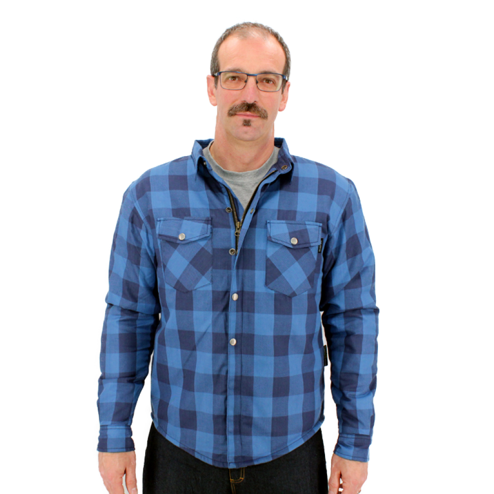 Kevlarskjorta Blue Dark Blue