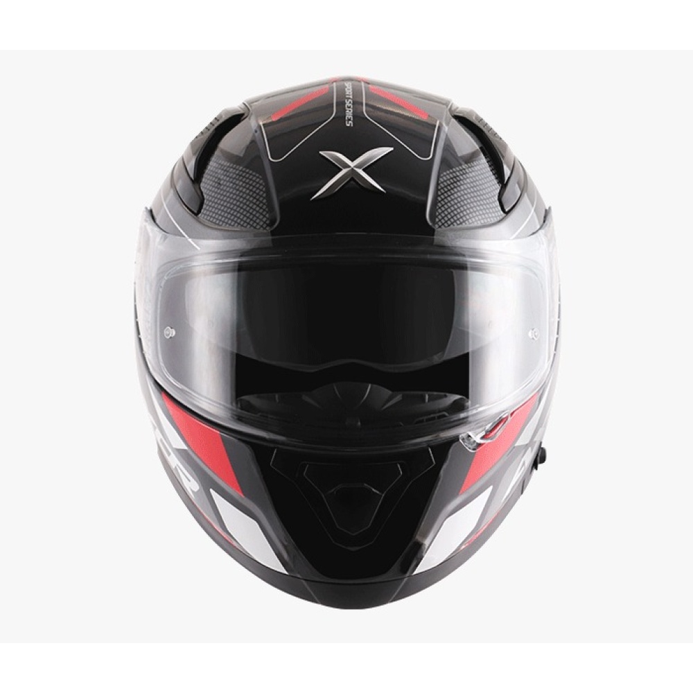 MC-Motorcykel Integralhjälm Apex Turbine Red - Bild 4