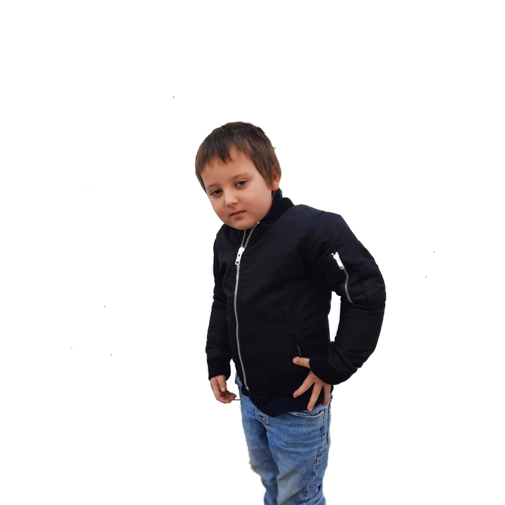 Bomberjacka Black -kid - Bild 2
