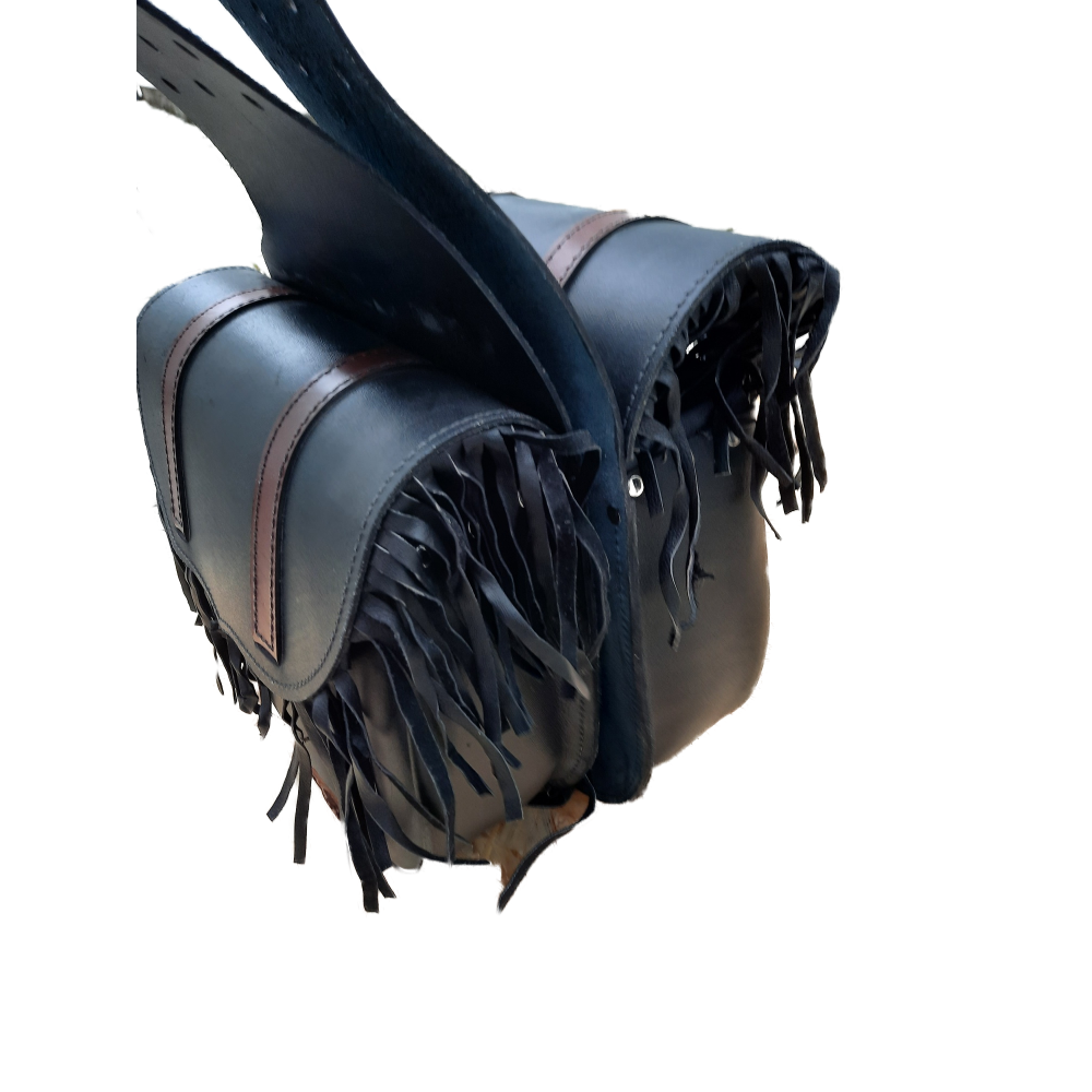 Packväska Svart Brun - Bild 2