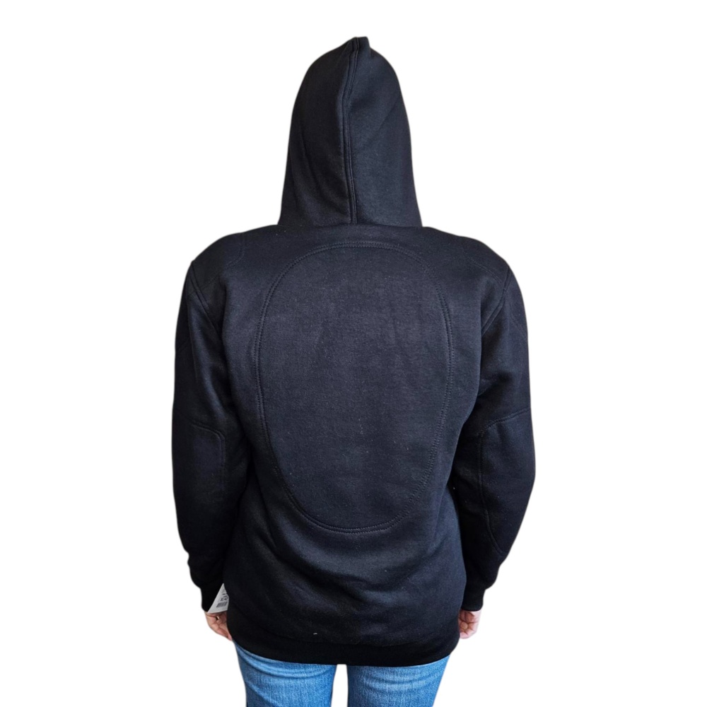 Kevlar Fleecetröja Med Huva Dam - Bild 3