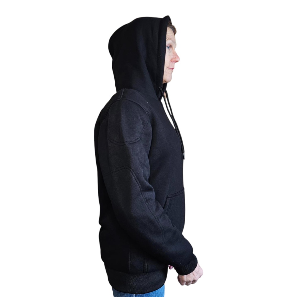 Kevlar Fleecetröja Med Huva Dam - Bild 4