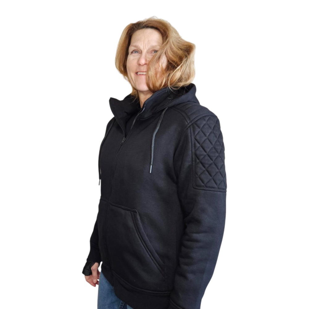 Kevlar Hoodie Med Avtagbart Innerfoder Dam - Bild 2