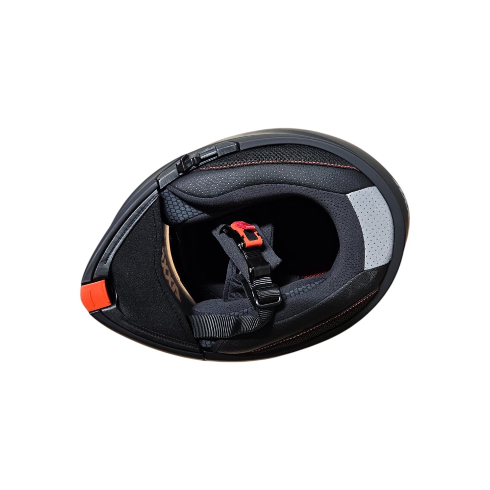 MC-Motorcykelhjälm Flip Up Svart - Bild 2