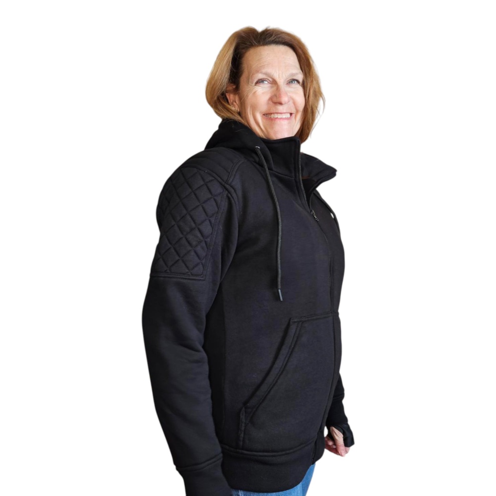 Kevlar Hoodie Med Avtagbart Innerfoder Dam - Bild 4