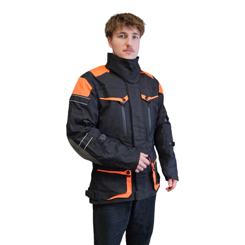 SMARTRACE Allvädersjacka Svart Orange